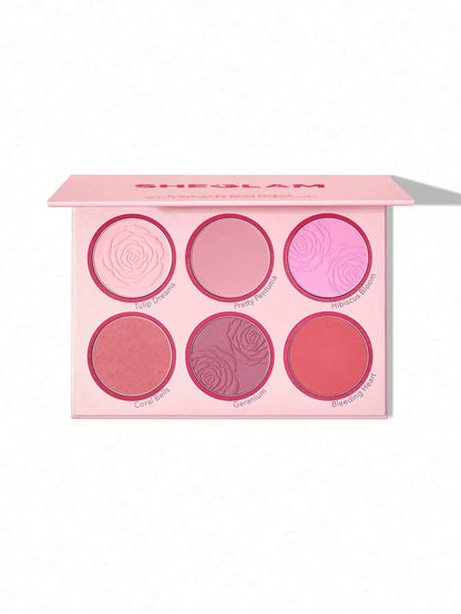 SHEGLAM Floral Flush Blush Palette-Blushing Bouquet (PINK) BEAUTYiNPK