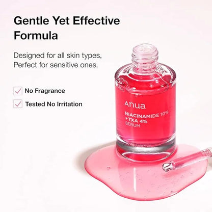 Anua 10% Niacinamide+ 4% Tranexamic Acid Serum 30ml BEAUTYiNPK