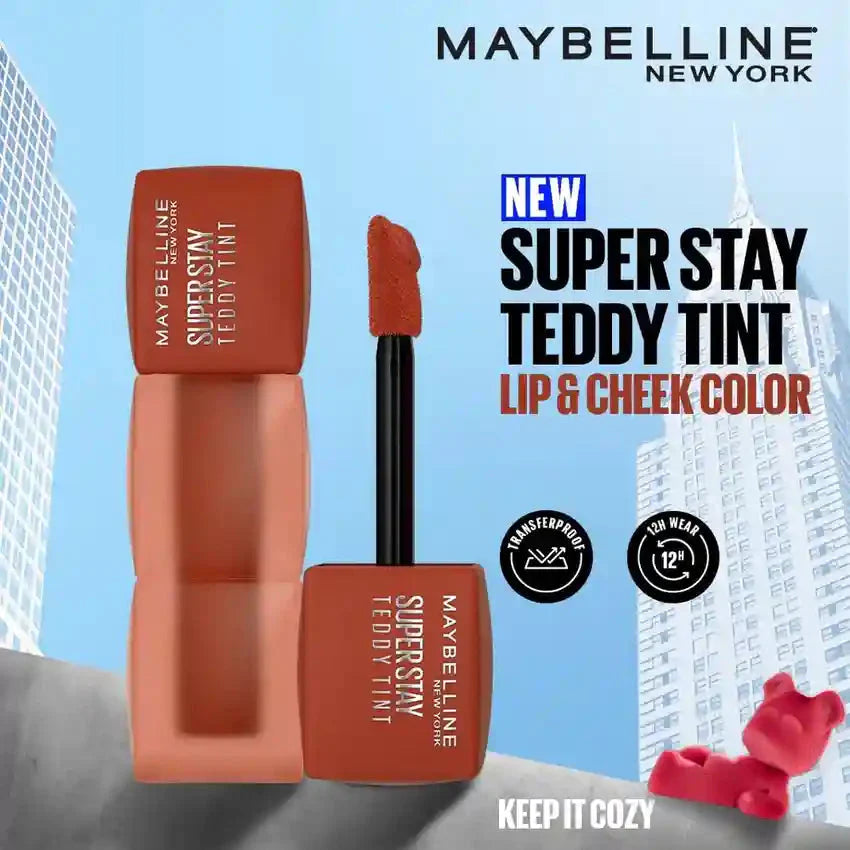 Maybelline – New York – Super Stay Teddy Tint BEAUTYiNPK