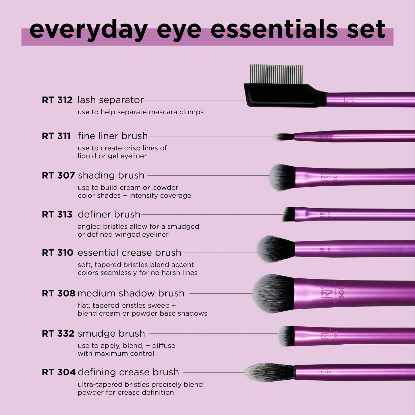 Real technique everyday eye essential BEAUTYiNPK