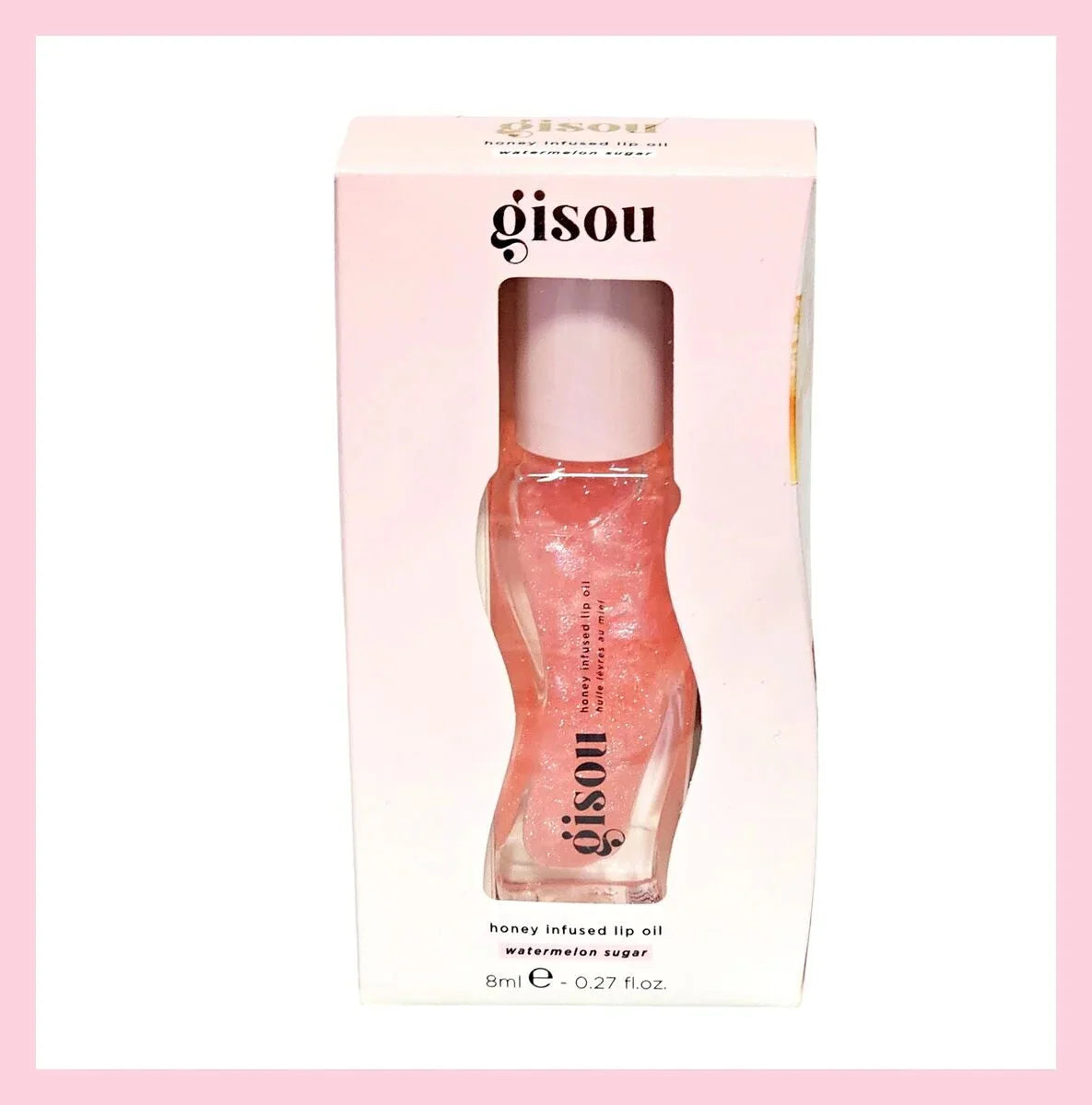 Gisou Honey Infused Lip Oil | Watermelon Sugar BEAUTYiNPK