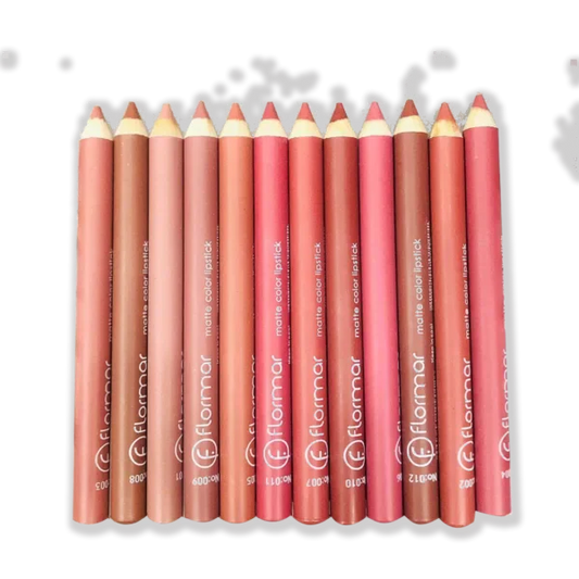 Matte Lipstick Pencil (Pack of 12) BEAUTYiNPK
